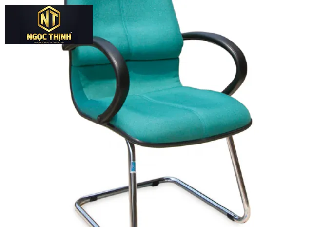 Ghế họp cao cấp lưng trung khung thép mạ SL721M